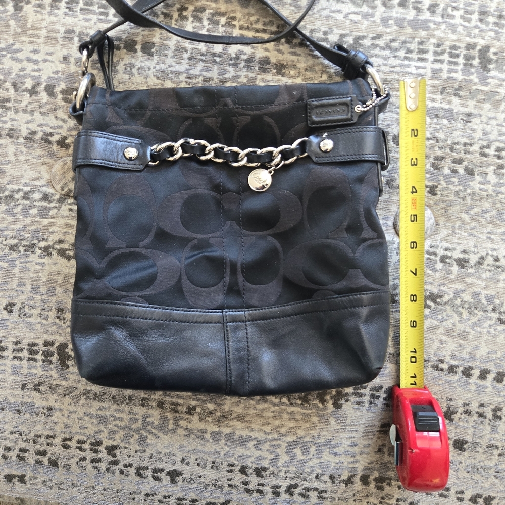 Black Coach Shoulder Bag